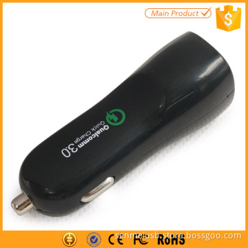 Senmei usb car charger single port small consumer, in-car fast QC3.0 car charger